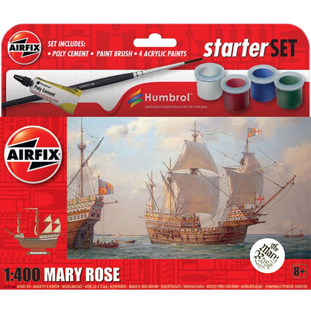 Строителен комплект, Airfix Starter Set, Mary Rose, 29 части
