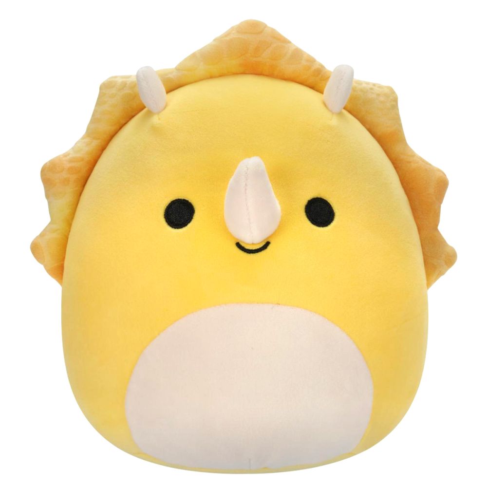 Плюшена играчка, Squishmallows, Трицератопс Lancaster, 19 см