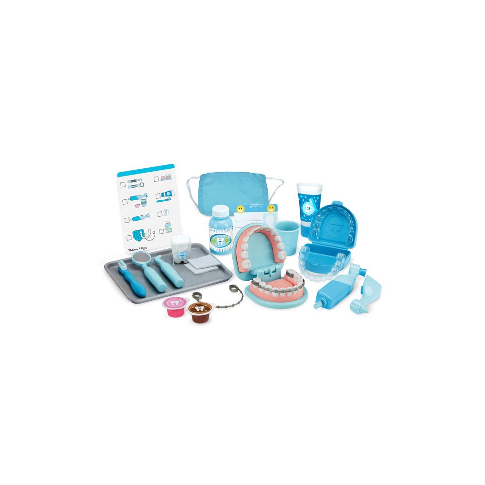 Комплект за игра, Melissa & Doug, На зъболекар, 25 части, 6074886