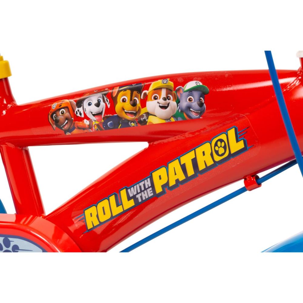 Детски велосипед, Toimsa, Paw Patrol, 12 инча, Червен