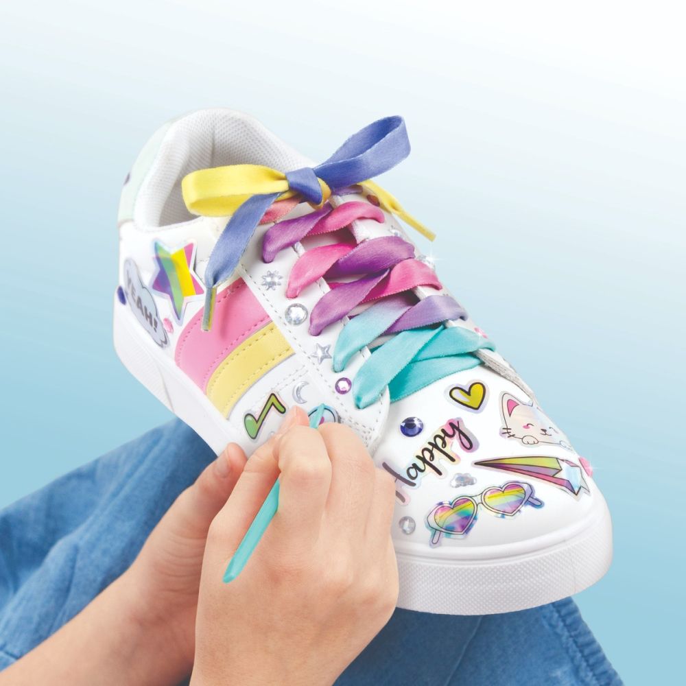 Комплект стикери за обувки, Make It Real, Rainbow