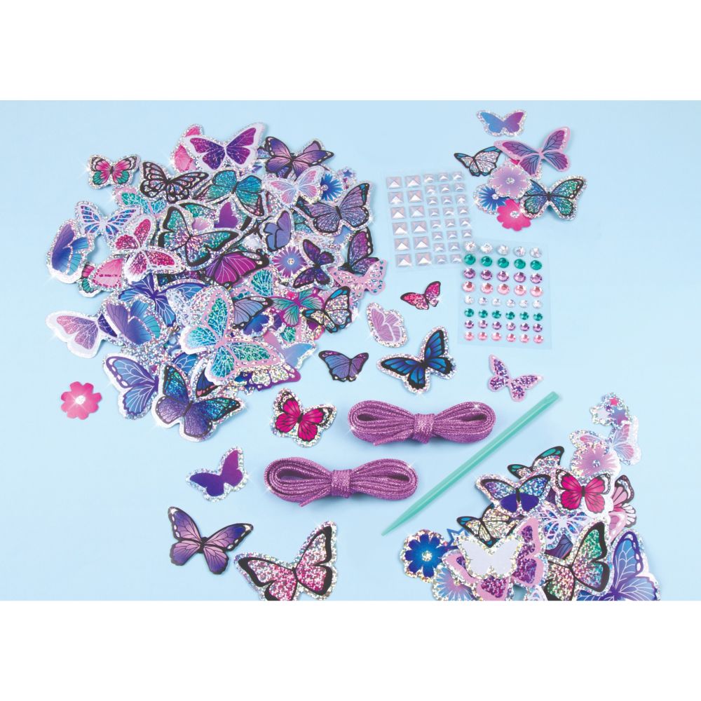 Комплект стикери за обувки, Make It Real, Butterfly
