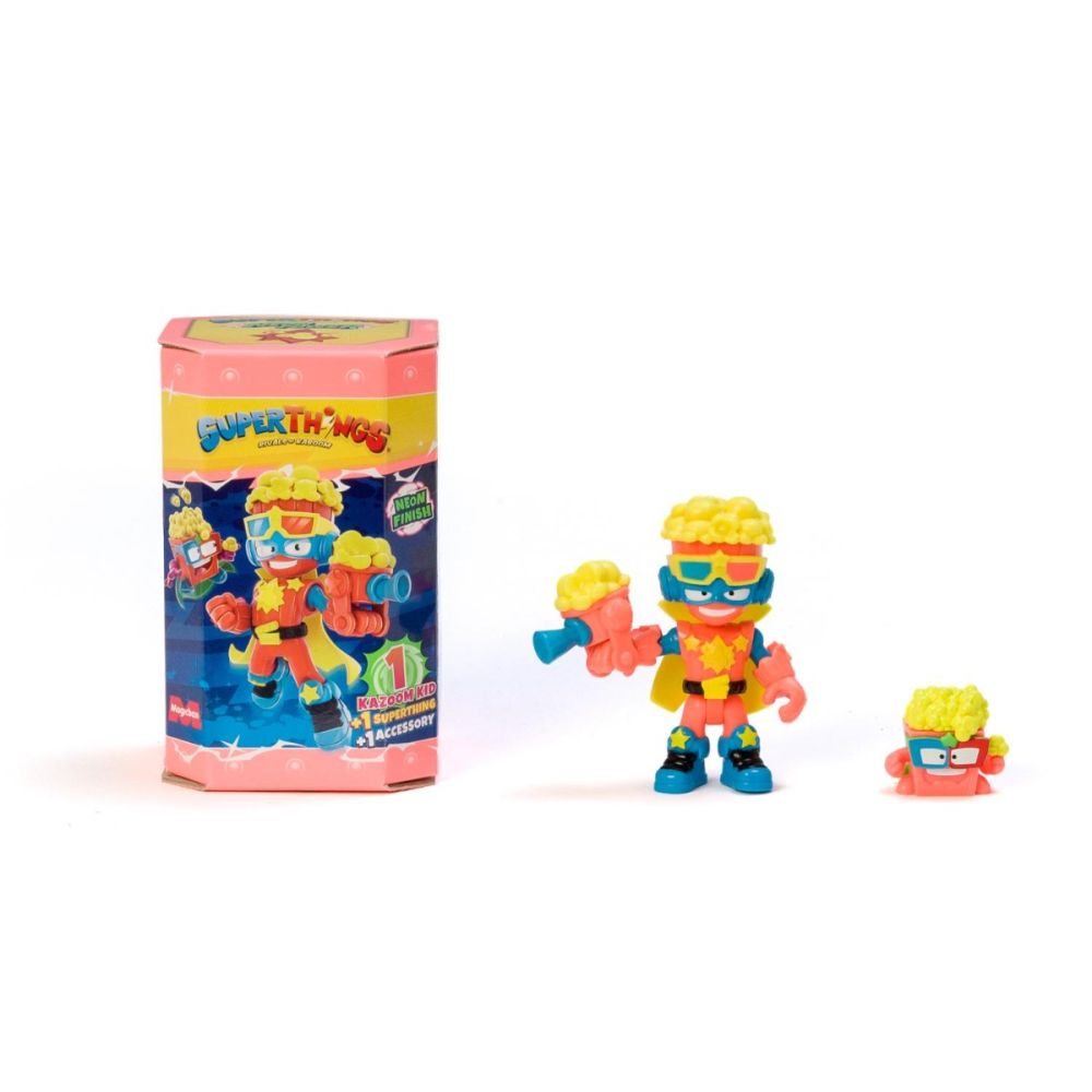Фигурка с аксесоар, SuperThings, Kazoom Kid, Neon Power