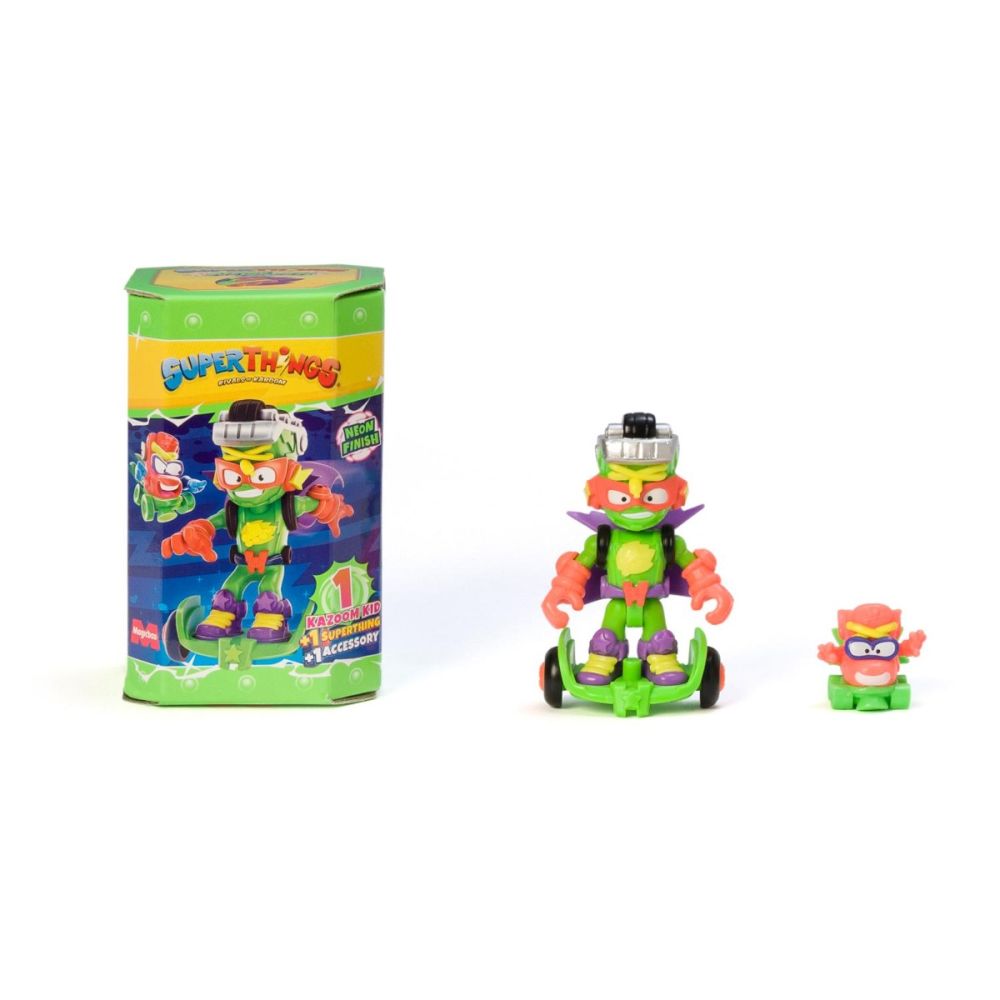 Фигурка с аксесоар, SuperThings, Kazoom Kid, Neon Power