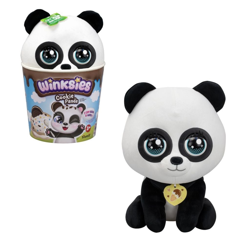 Интерактивна плюшена играчка, Silverlit, Winkies, Cookie Panda