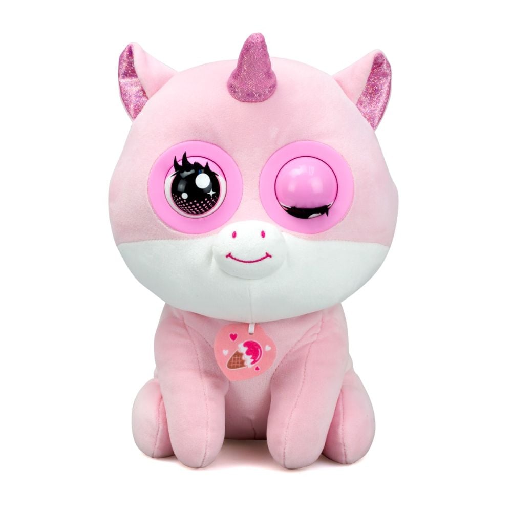 Интерактивна плюшена играчка, Silverlit, Winkies, Strawberry Unicorn