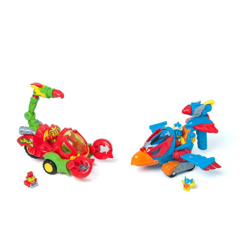 Комплект фигурка с превозно средство, SuperThings, Wild Eagle