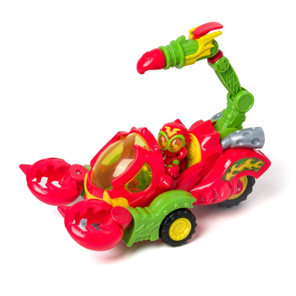 Комплект фигурка с превозно средство, SuperThings, Wild Scorpion