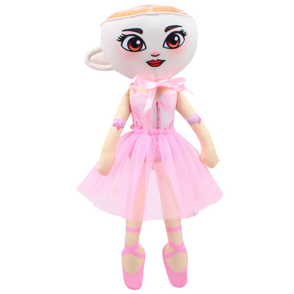 Плюшена играчка, BrainRot, Ballerina Cappuccina, 35 см