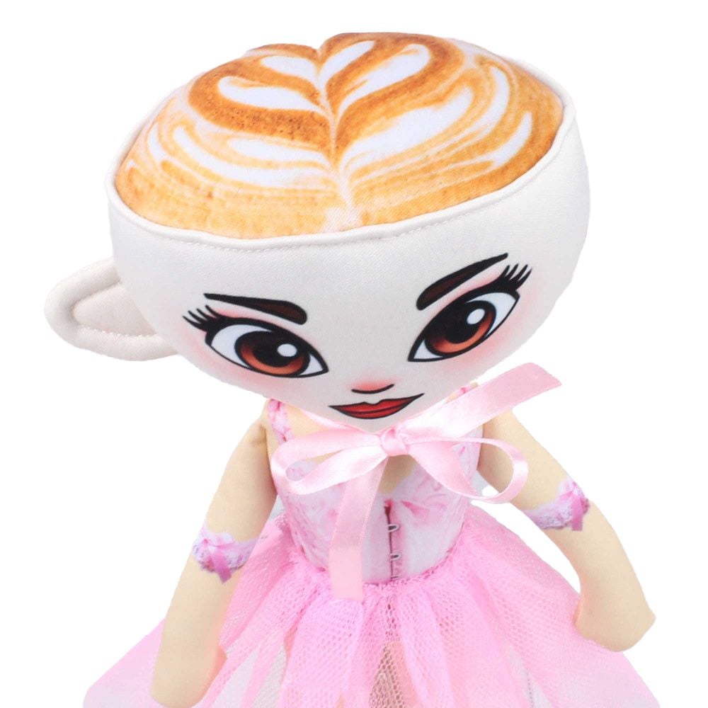 Плюшена играчка, BrainRot, Ballerina Cappuccina, 35 см
