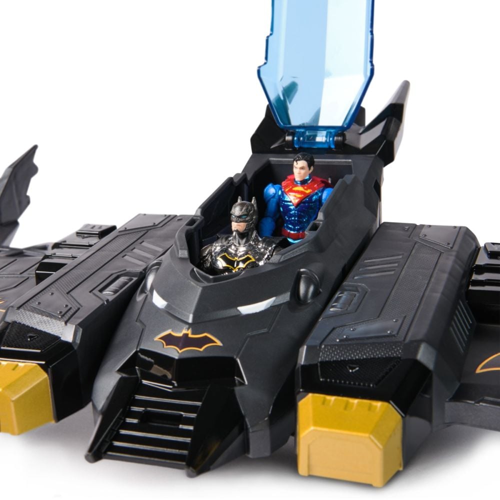 Комплект за игра 2 в 1, DC Comics, Batman si Superman, Metal Force Batwing, 6070889
