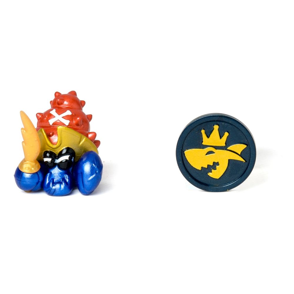 Комплект за игра с фигурка, Piratix, King Shark Gold