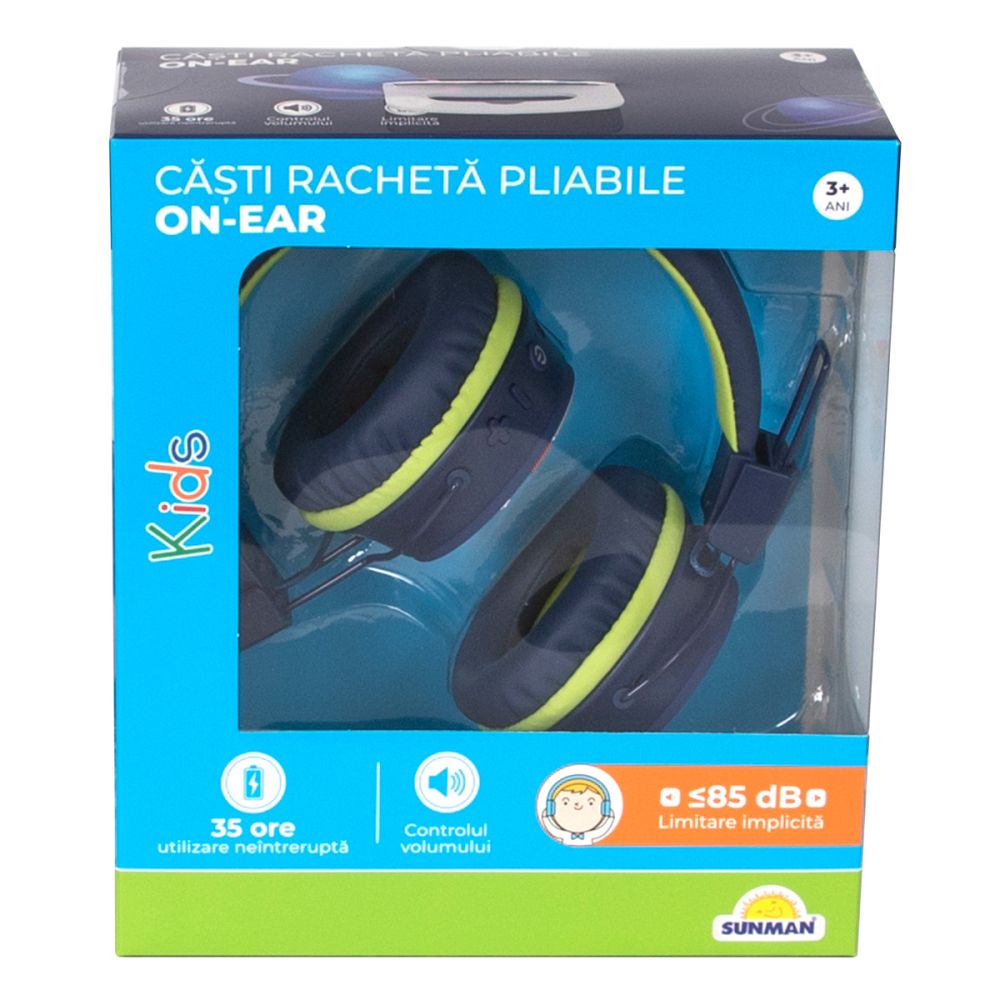 Аудио слушалки On-Ear сгъваеми, Noriel, Ракета