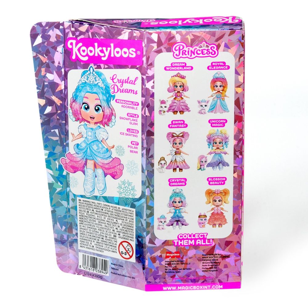 Кукла Kookyloos Princess, Crystal Dreams