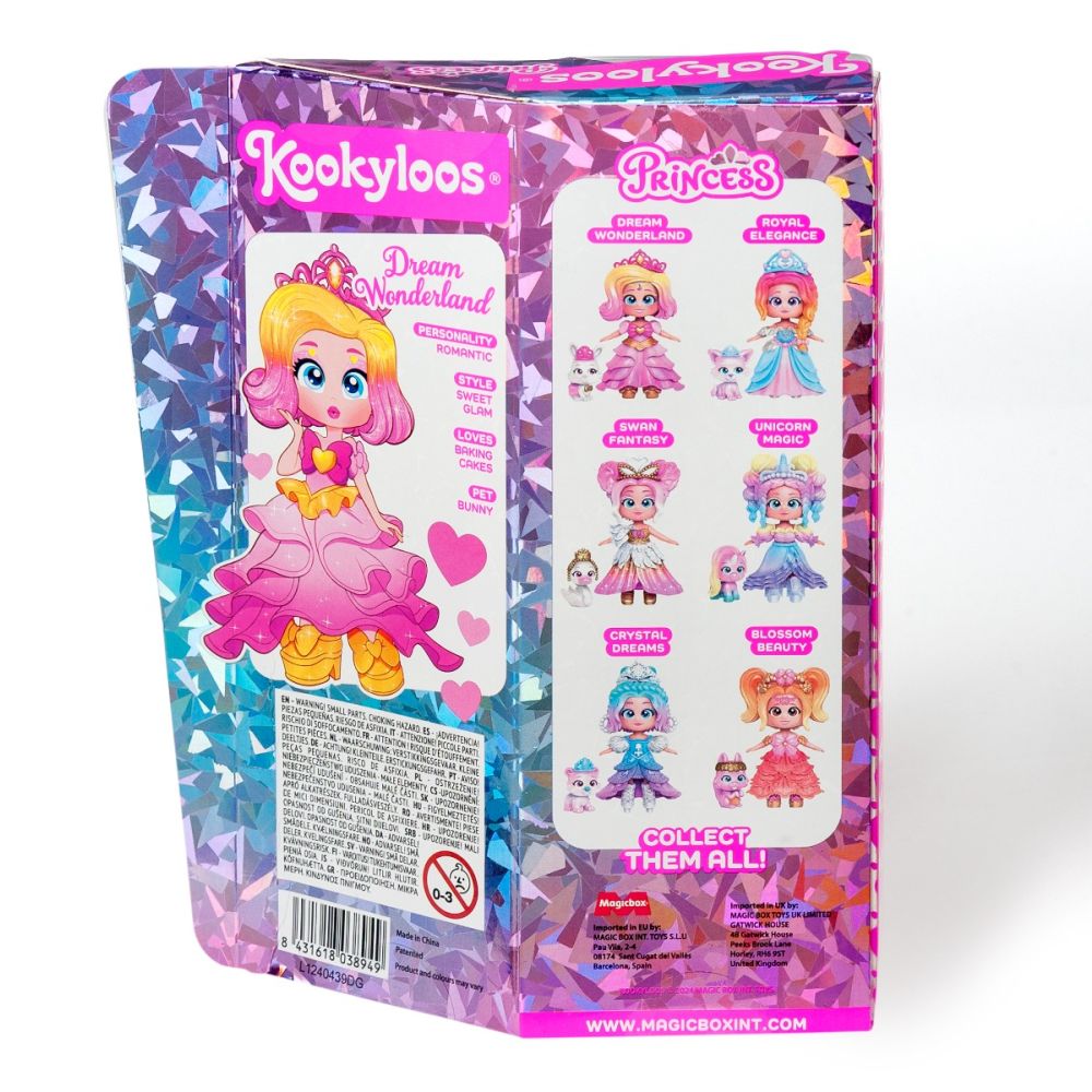 Кукла Kookyloos Princess, Dream Wonderland