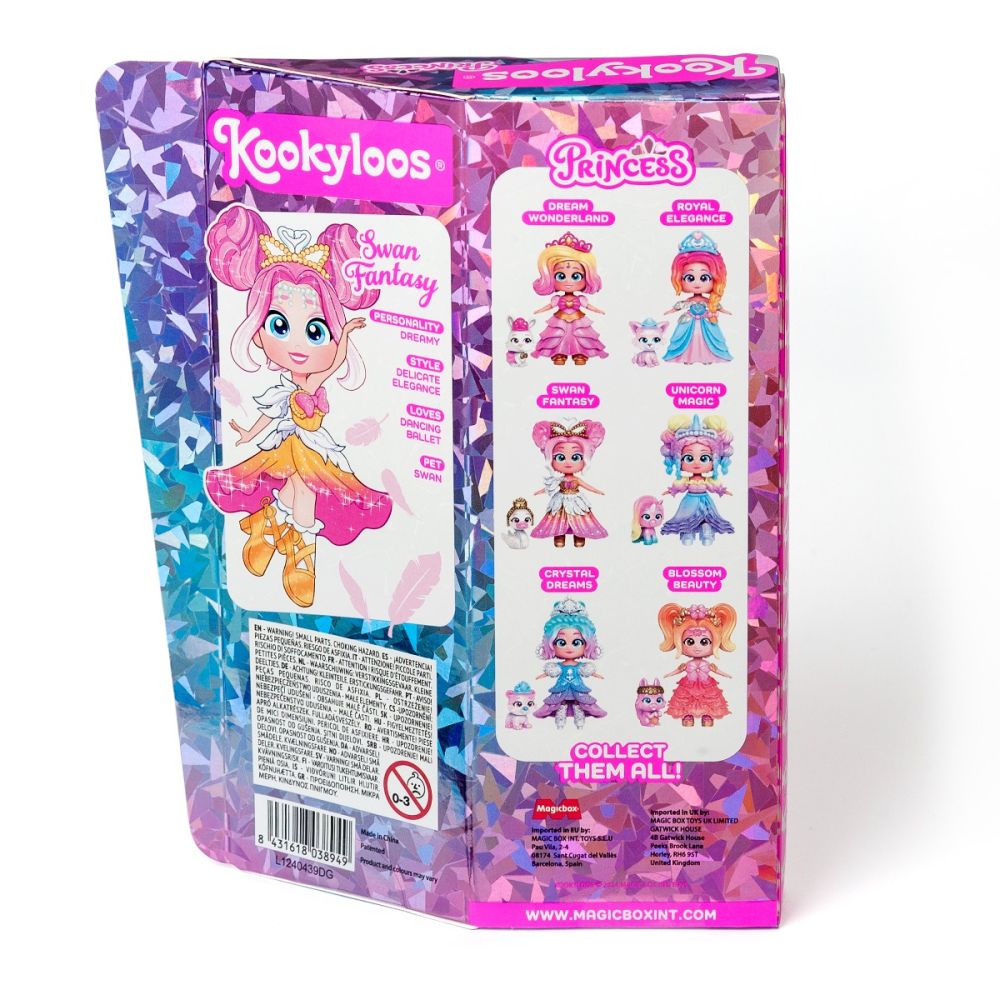 Кукла Kookyloos Princess, Swan Fantasy