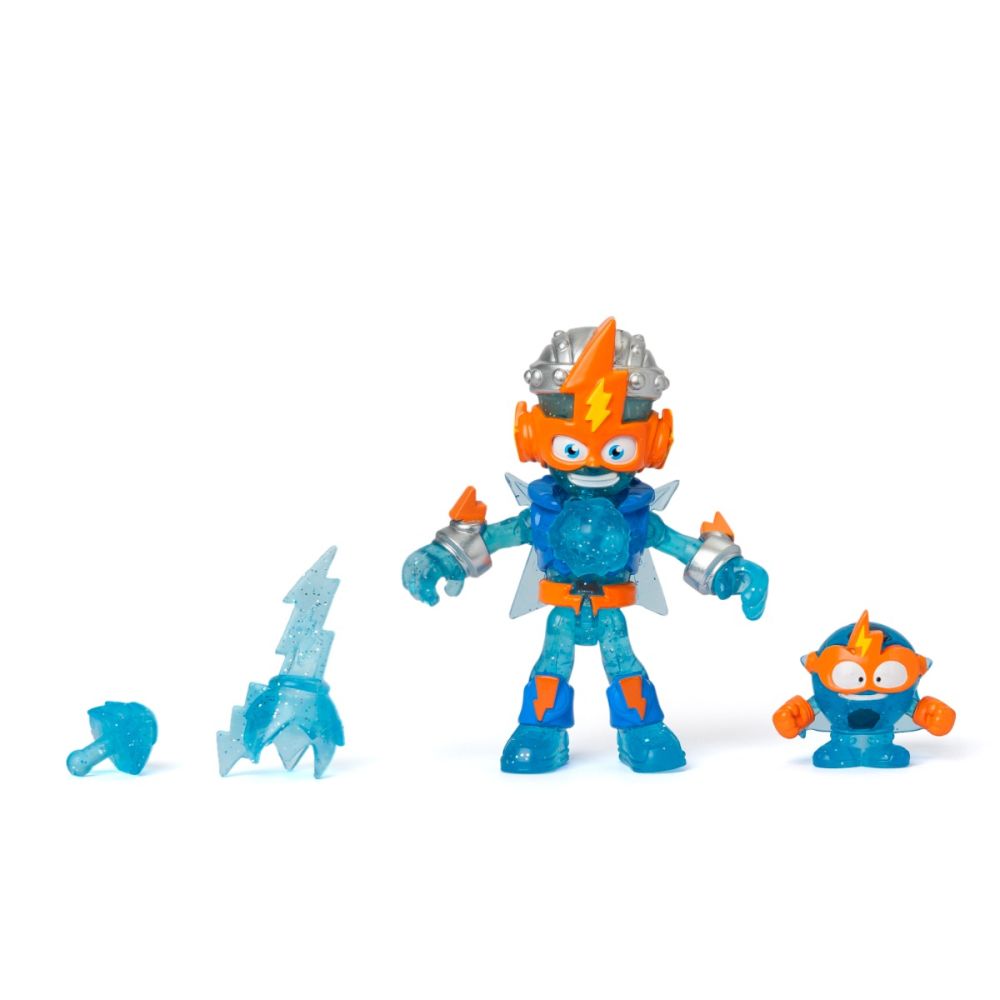 Комплект 2 фигурки, Superthings, Kazoom Power Mission Kids, Kid Kazoom и Energoal