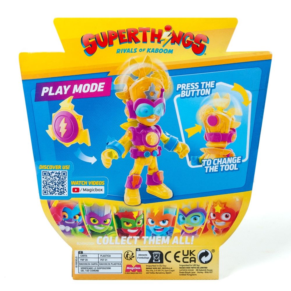Комплект 2 фигурки, Superthings, Kazoom Power Mission Kids, Multy и Creaty