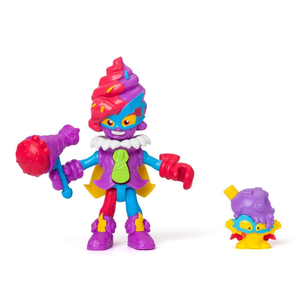 Комплект 2 фигурки, Superthings, Kazoom Power Mission Kids, Sourbette и Crazy Cone