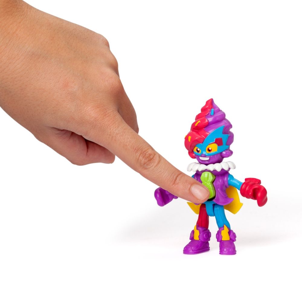 Комплект 2 фигурки, Superthings, Kazoom Power Mission Kids, Sourbette и Crazy Cone