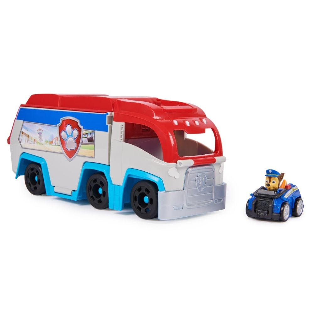 Комплект камион и превозно средство с фигурка Чейс, Paw Patrol, Pup Squad