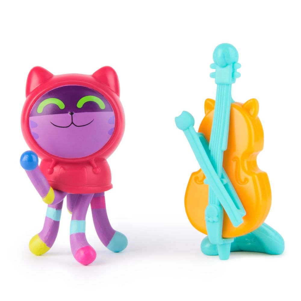 Комплект фигуркa и аксесоар, Gabbys Dollhouse, Daniel James Dj Cat и Cello, 20149926