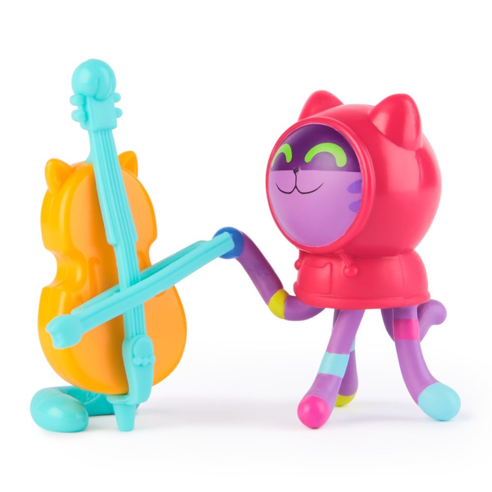 Комплект фигуркa и аксесоар, Gabbys Dollhouse, Daniel James Dj Cat и Cello, 20149926