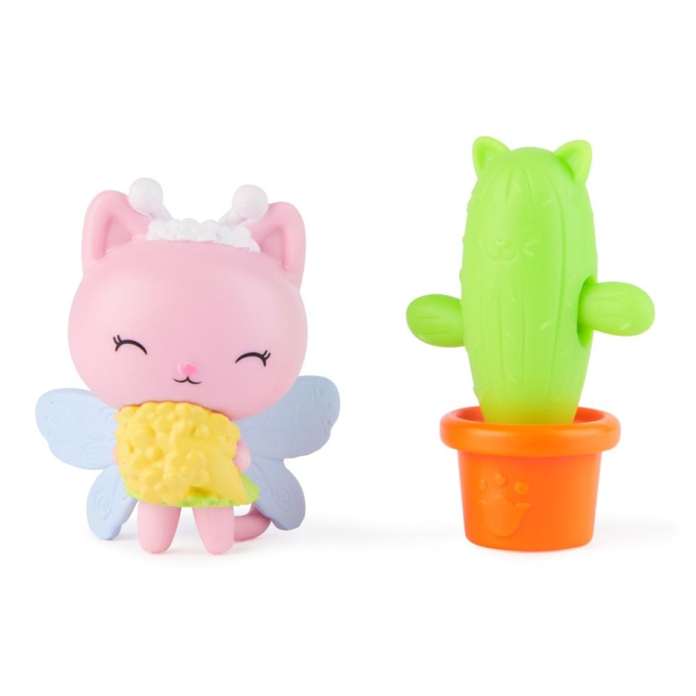 Комплект фигуркa и аксесоар, Gabbys Dollhouse, Kitty Fairy и Cactus, 20149927