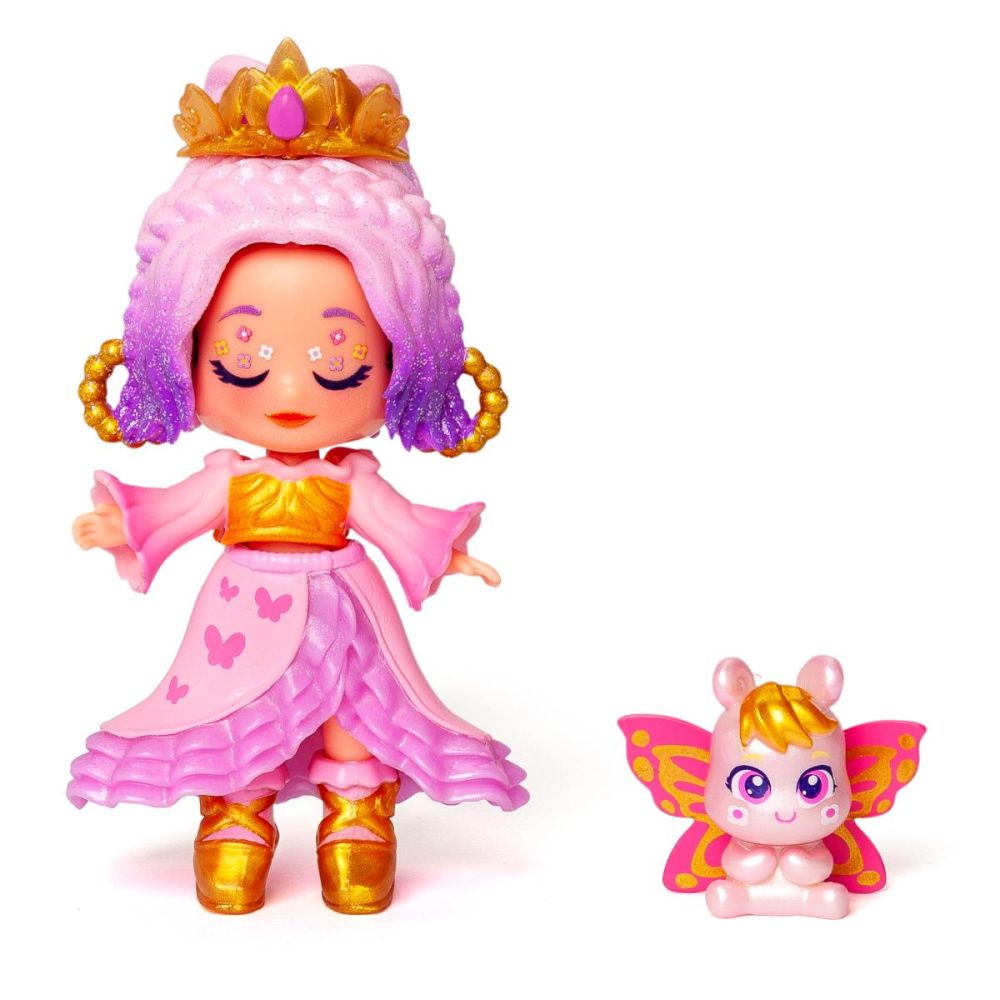 Комплект за игра с кукла Kookyloos, Suitcase Dreamy Blossom