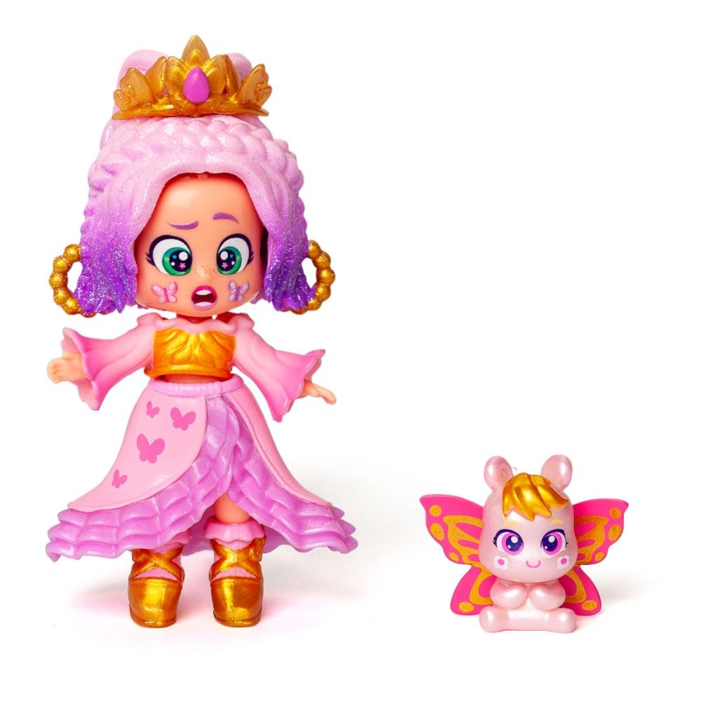 Комплект за игра с кукла Kookyloos, Suitcase Dreamy Blossom