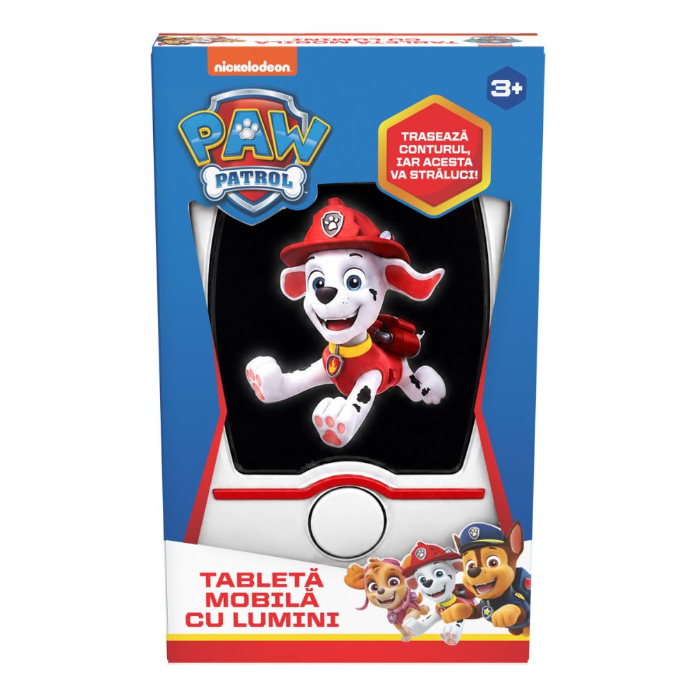 Мобилен таблет със светлини, Paw Patrol, Glow Pad