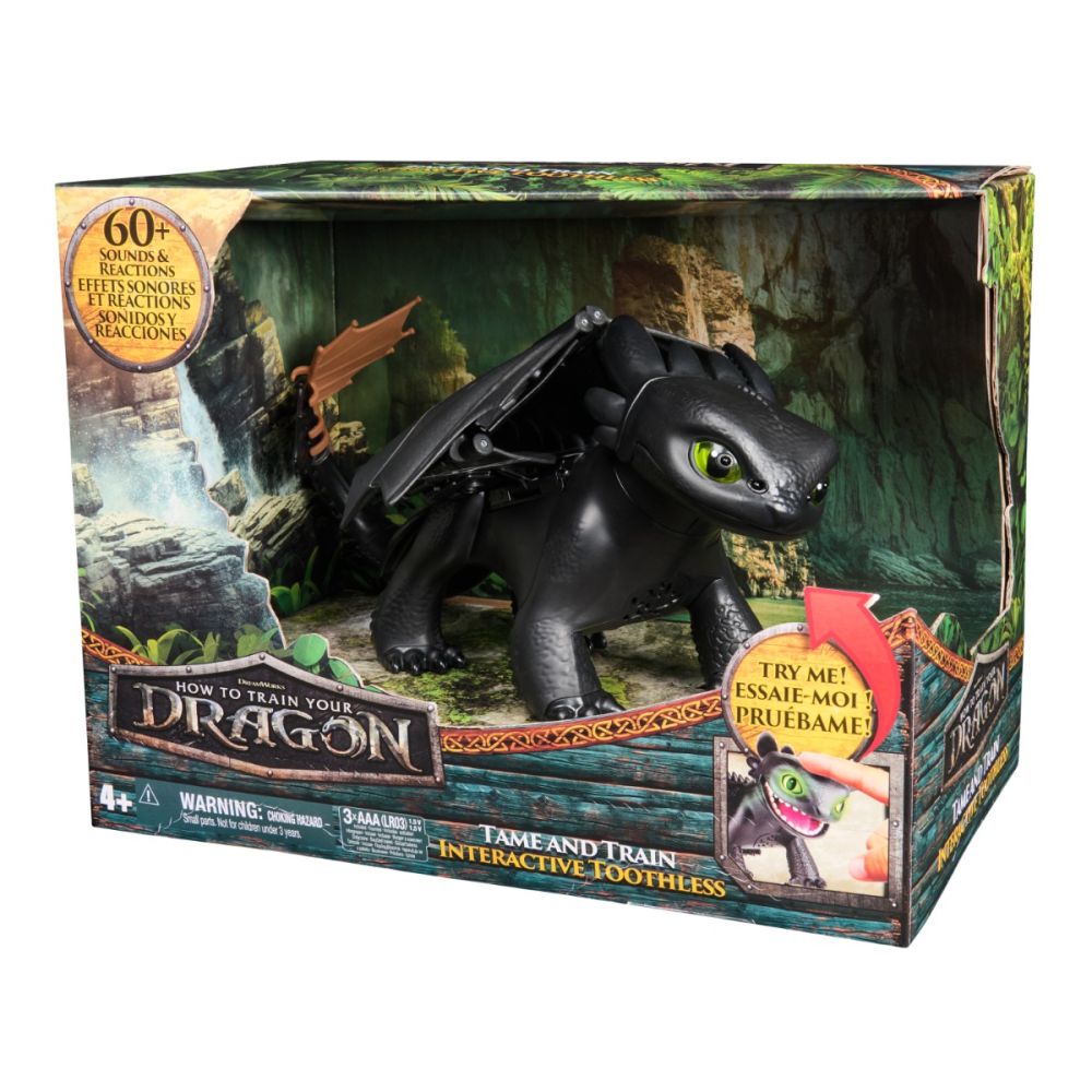 Интерактивна фигурка, DreamWorks Dragons, Tame and Train Toothless, 6072728