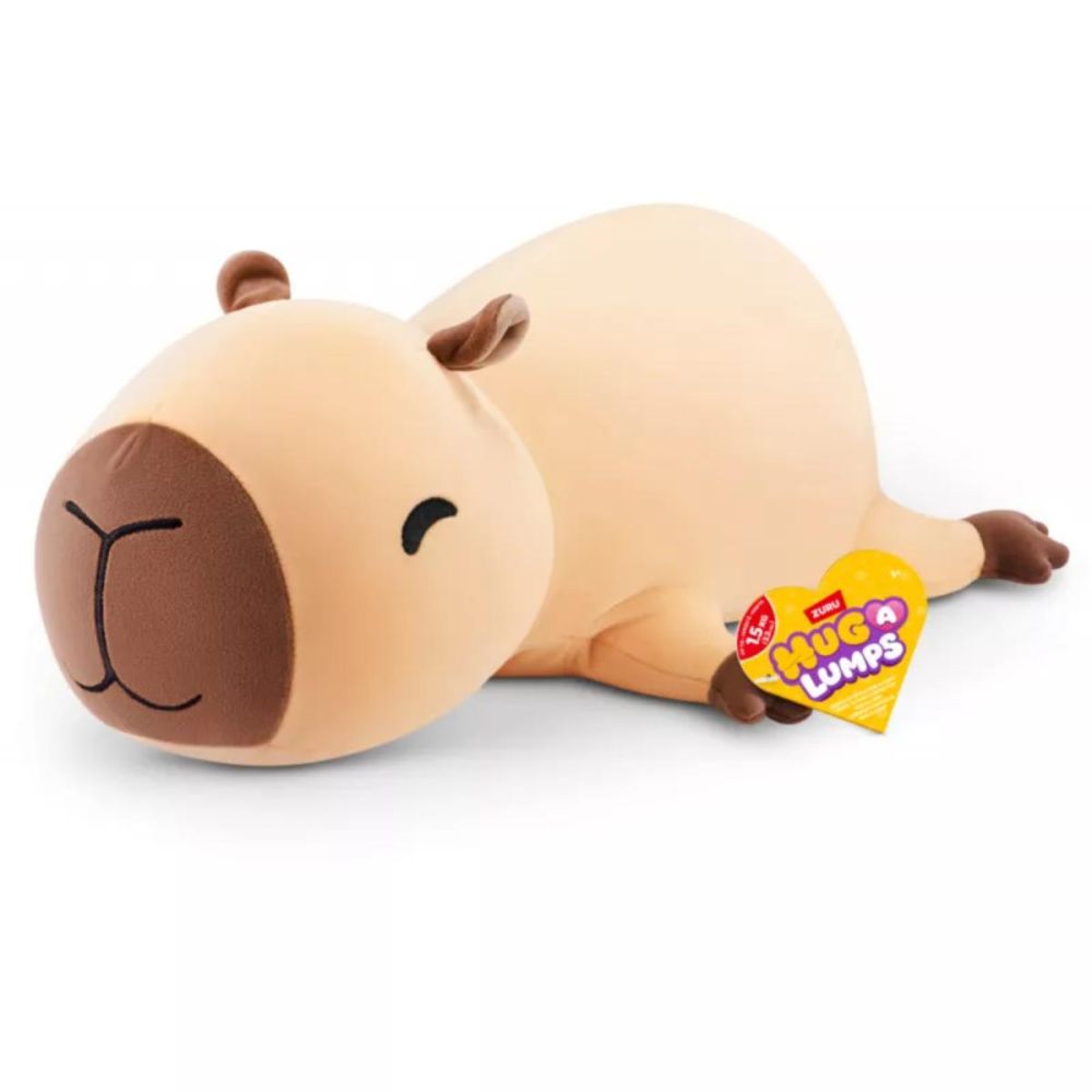 Супер мека плюшена играчка, Hug A Lumps, S2, Капибарата Кони, 60 см