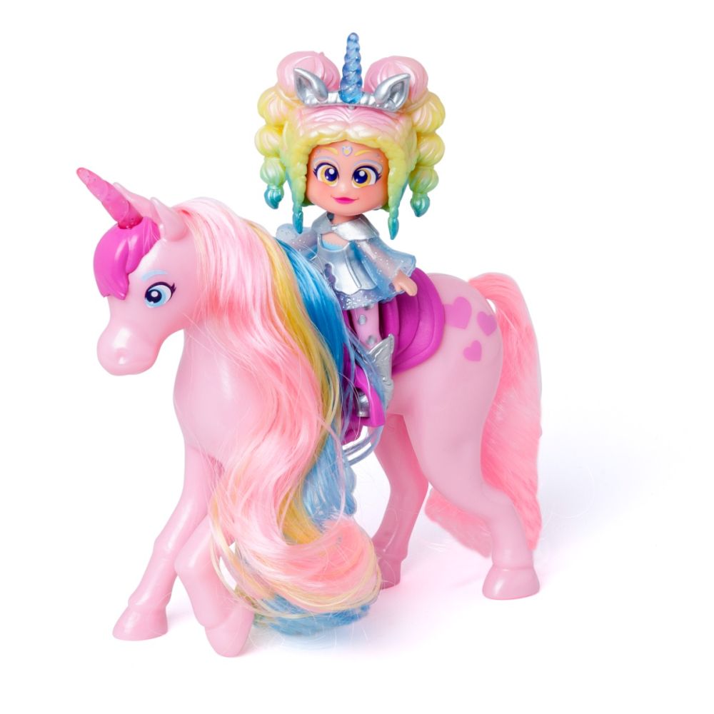 Комплект за игра с кукла Kookyloos, Iris и Rainbow Unicorn