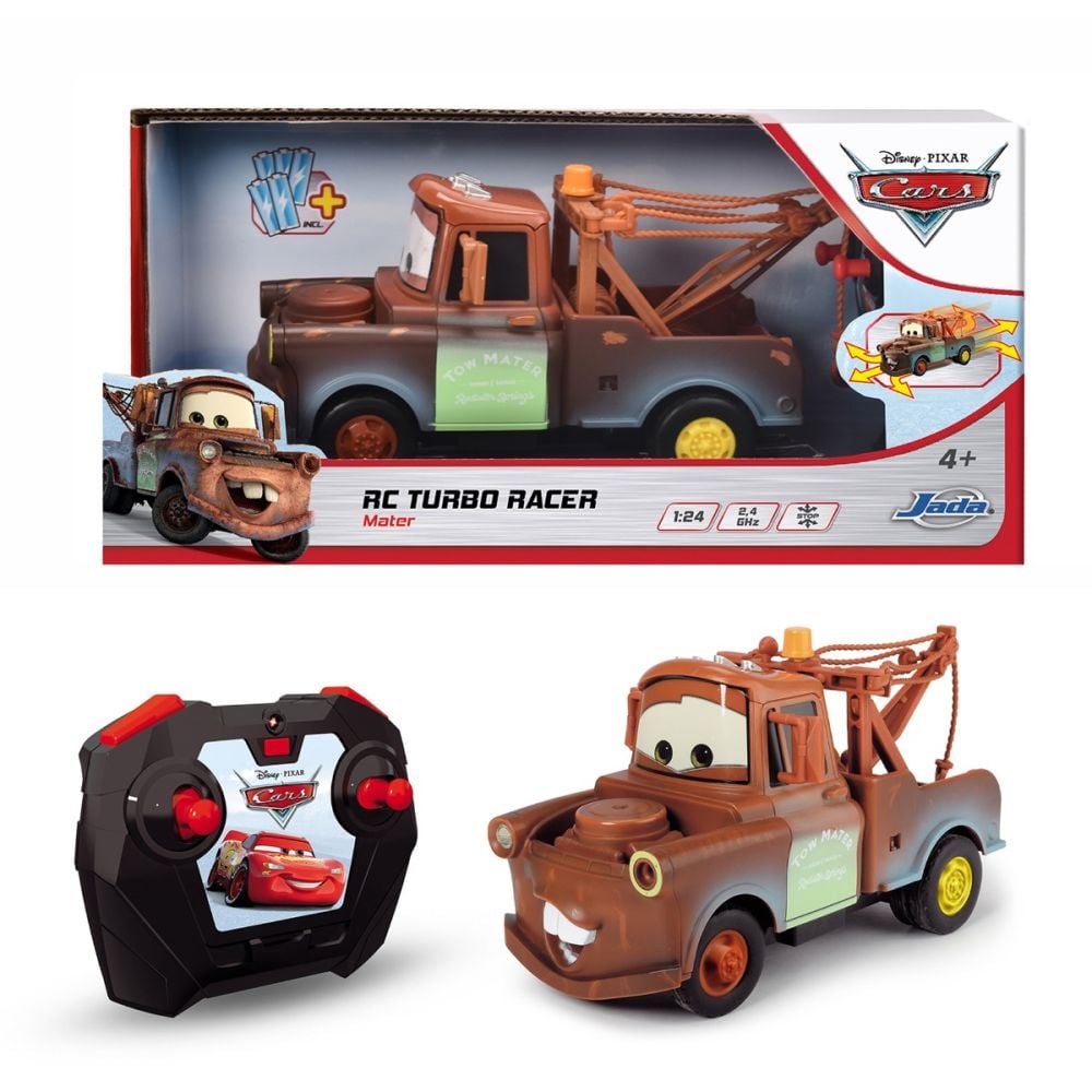 Кола с дистанционно, Jada, Mater Turbo Racer, 1:24