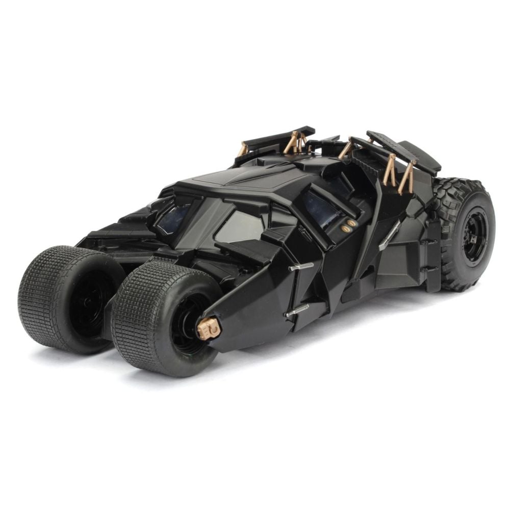 Метална кола и фигурка, Jada, Batman и Batmobil The Dark Night, 1:24