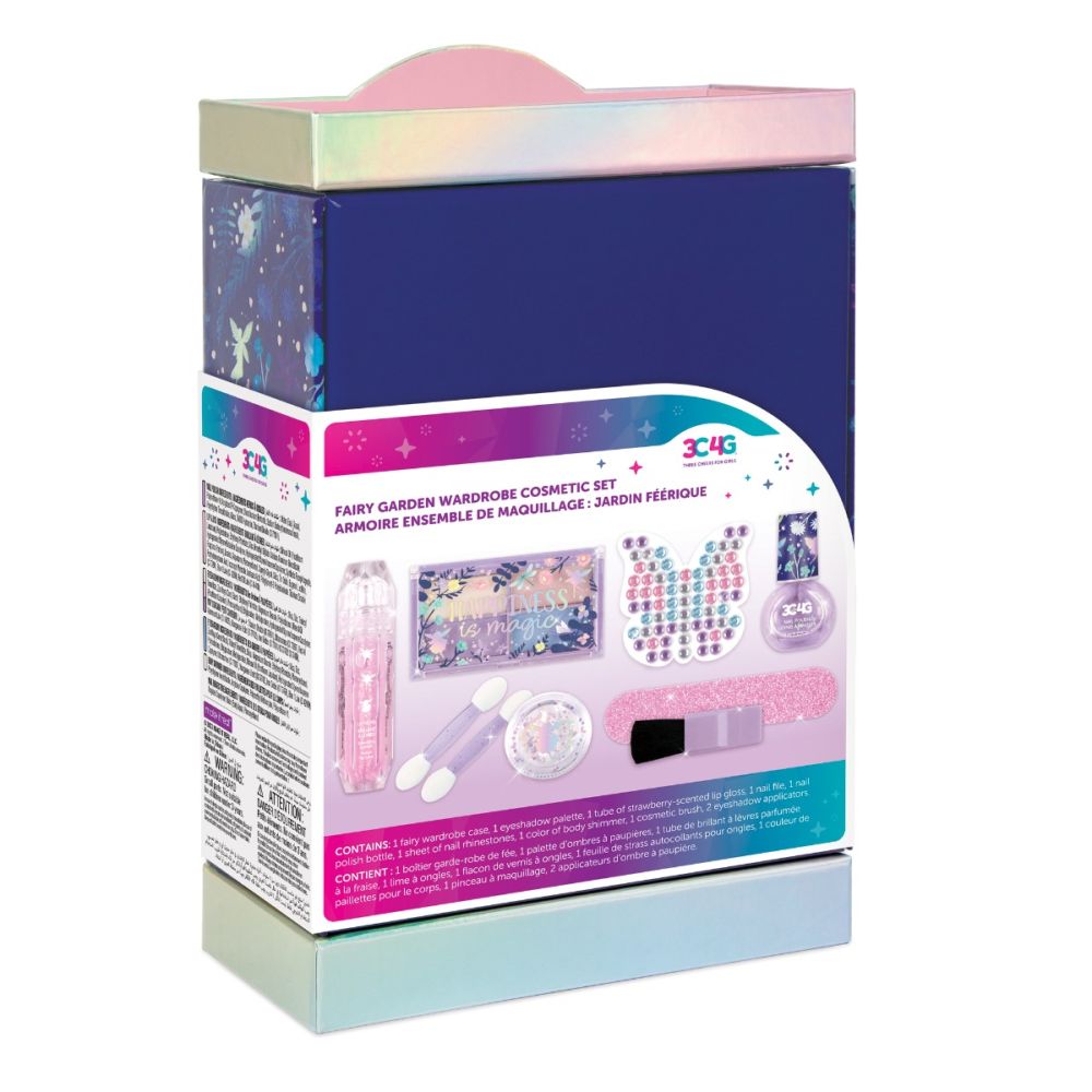 Козметичен комплект, 3C4G, Fairy Garden, 10 части