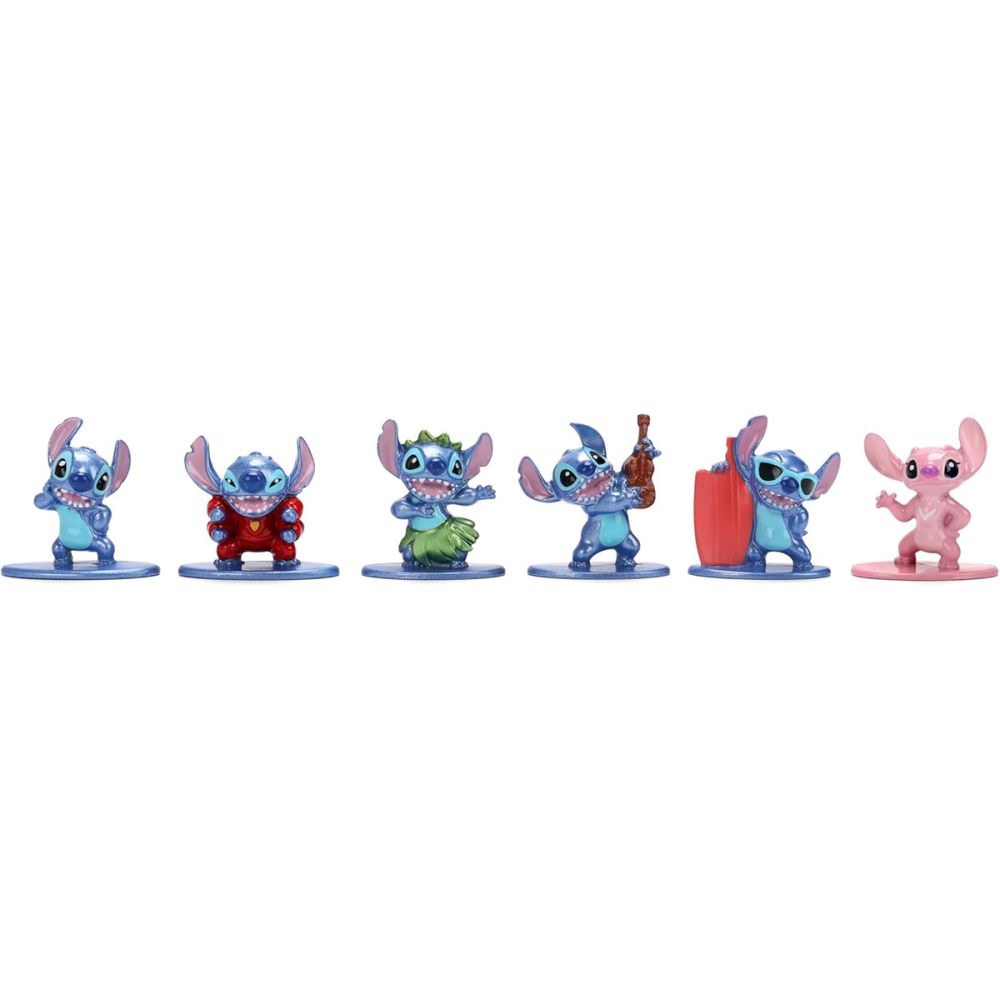 Метална фигурка изненада, Jada, Nano Disney Stitch, 4 см