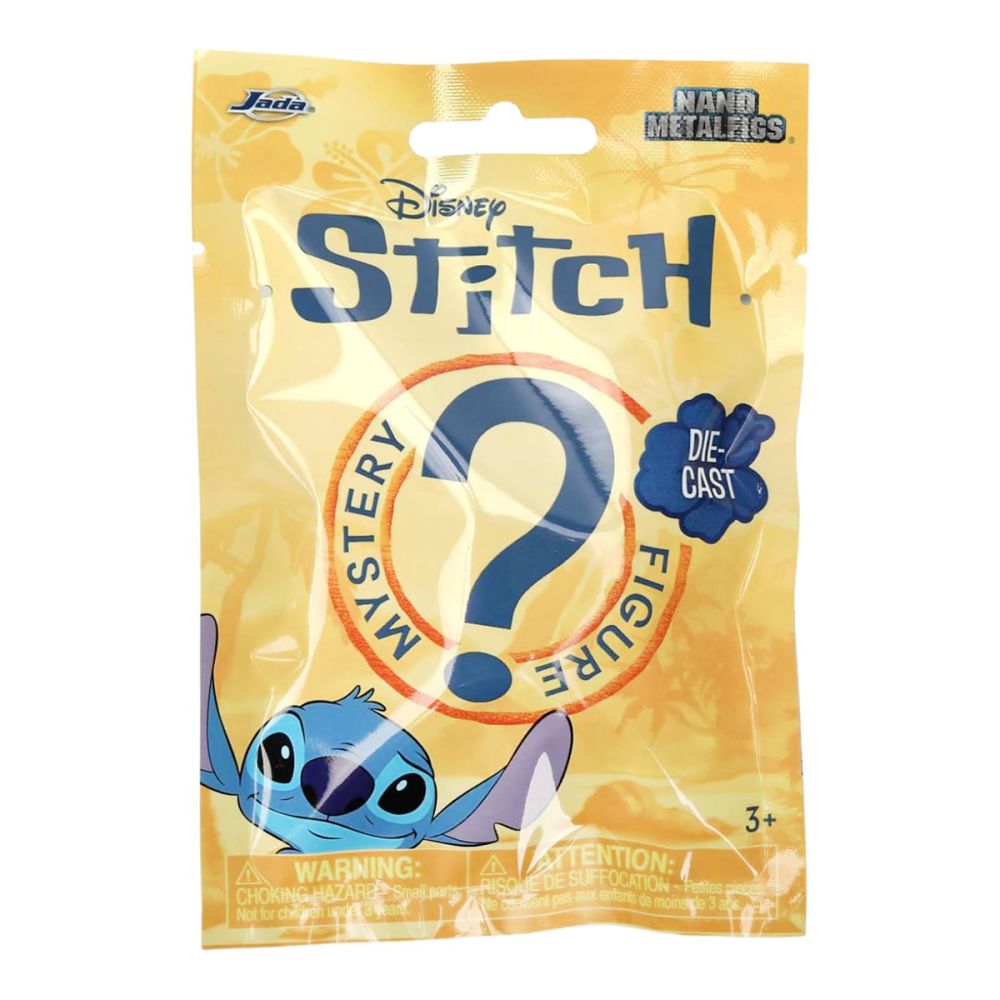 Метална фигурка изненада, Jada, Nano Disney Stitch, 4 см