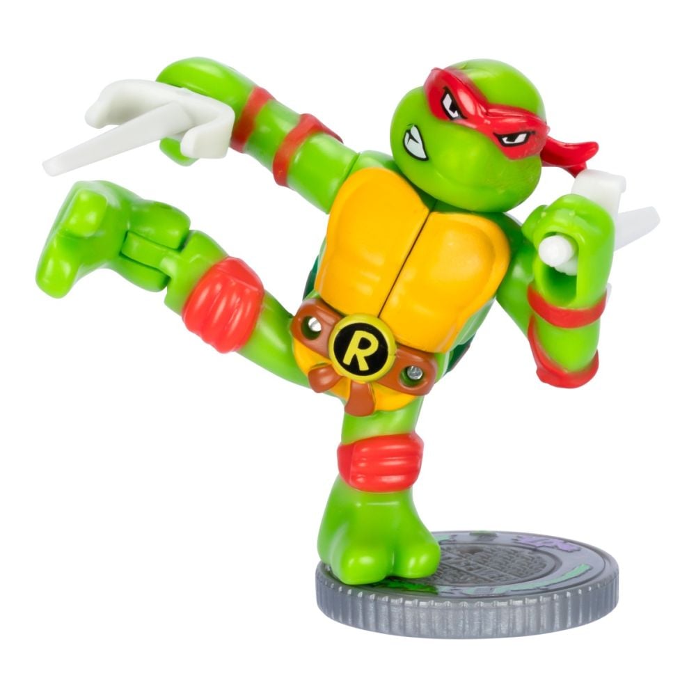 Комплект от 2 фигурки, Akedo, Костенурките Нинджа, Raph Vs Foot Soldier, S3