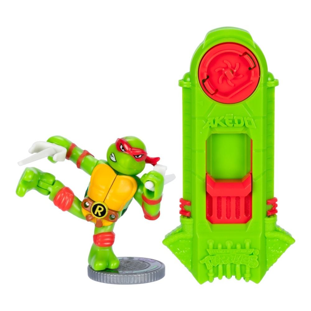 Комплект от 2 фигурки, Akedo, Костенурките Нинджа, Raph Vs Foot Soldier, S3