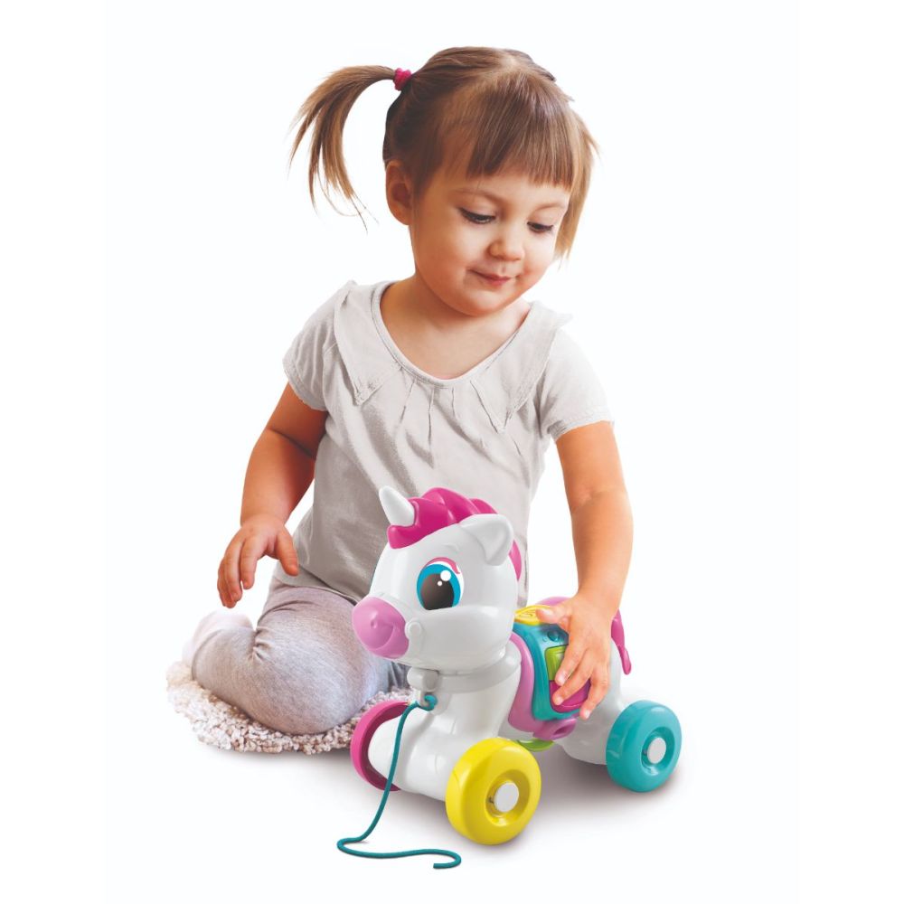 Играчка за дърпане, Clementoni, Еднорог