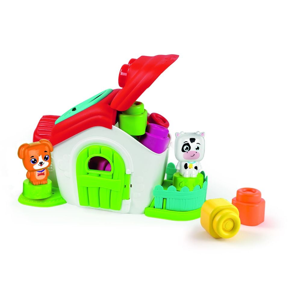 Комплект за игра, Clementoni, Soft Clemmy, Sensory Farm