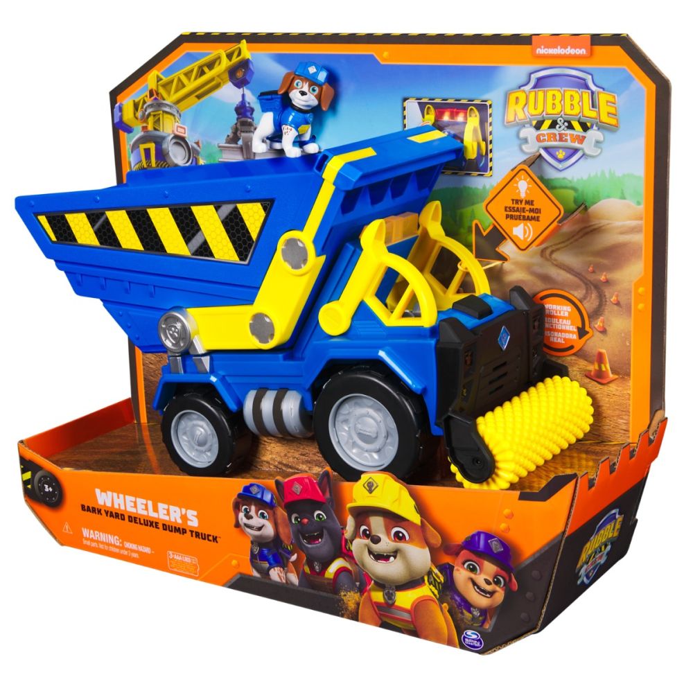 Комплект самосвал с фигурка, Rubble&Crew, 6070126
