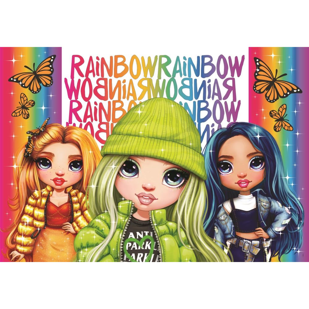 Пъзел Clementoni, Rainbow High Brilliant, 104 части