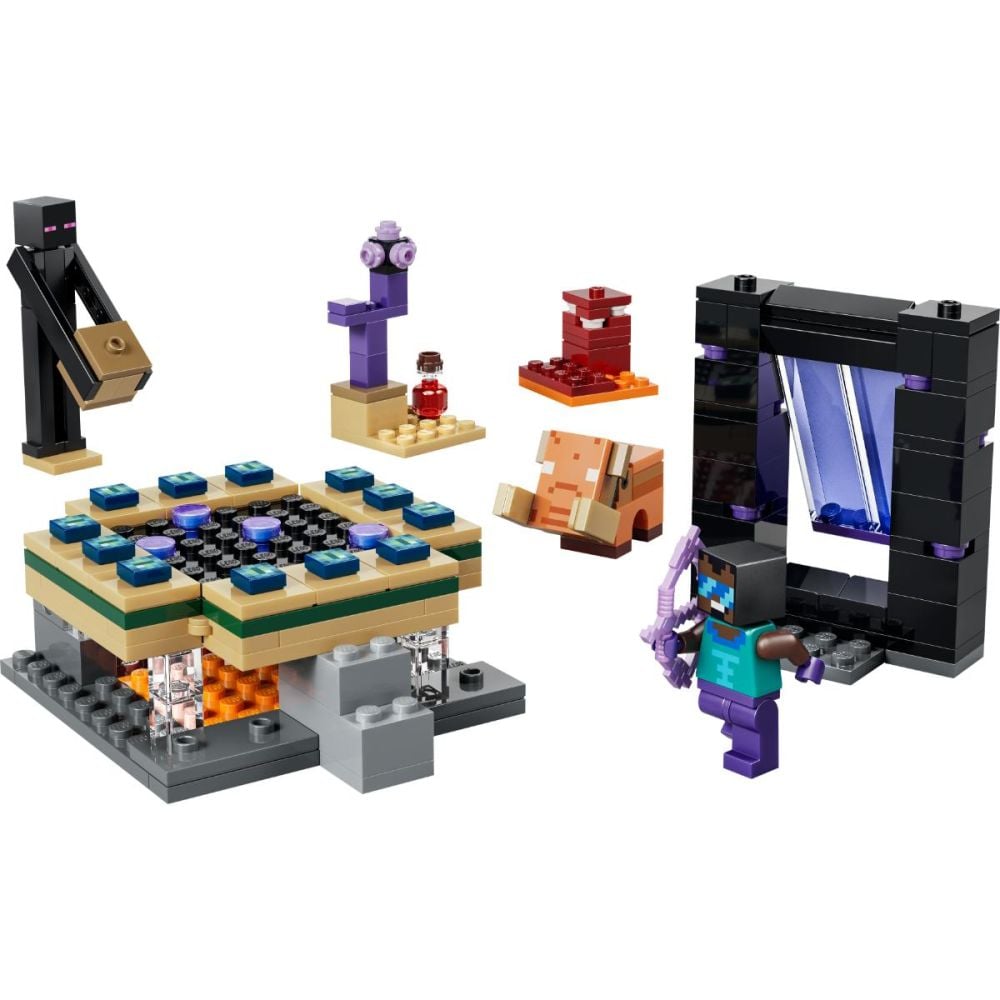 LEGO® Minecraft - Пътешествие през портала към Ада и Края (21584)