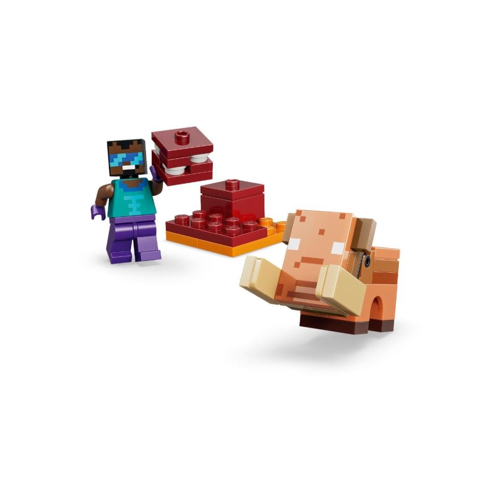 LEGO® Minecraft - Пътешествие през портала към Ада и Края (21584)