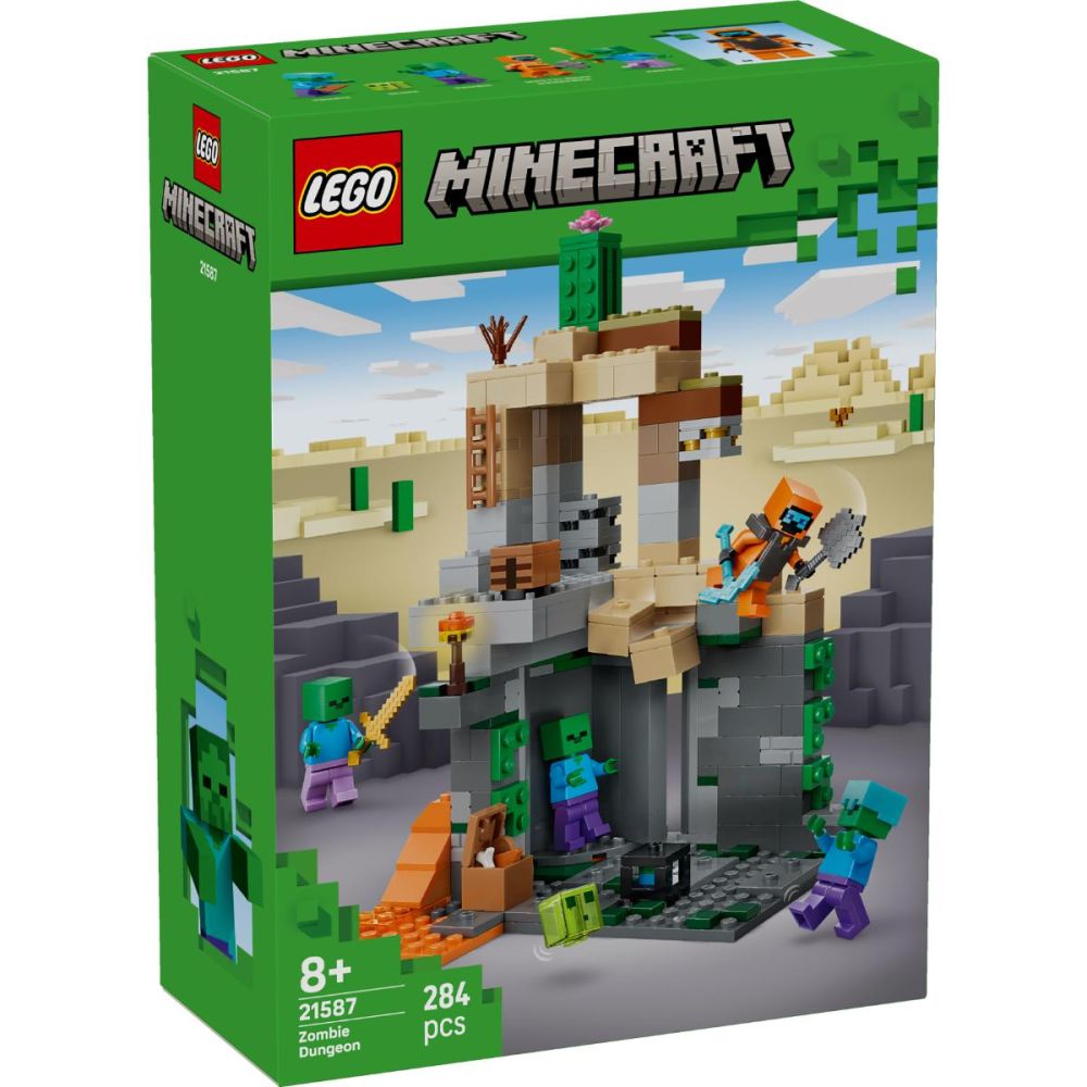LEGO® Minecraft - Занданът на зомбитата (21587)