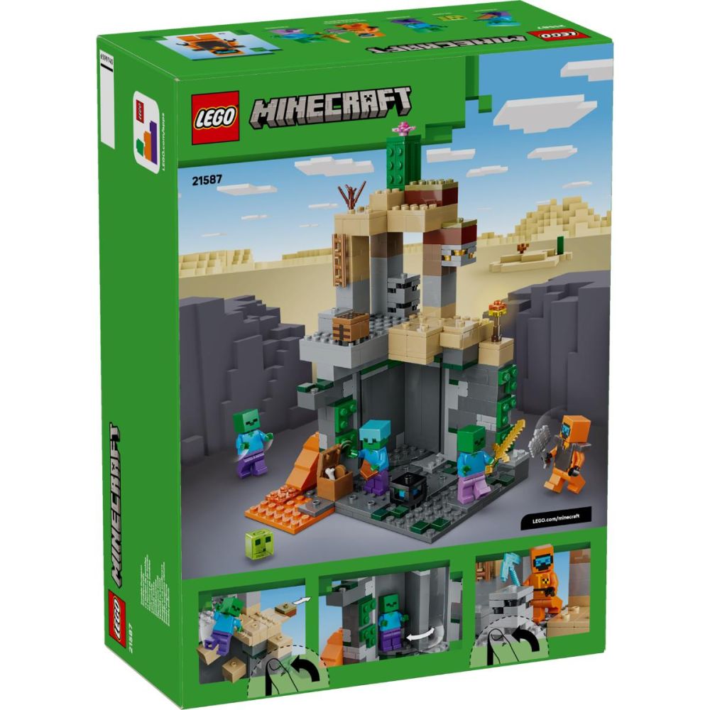 LEGO® Minecraft - Занданът на зомбитата (21587)