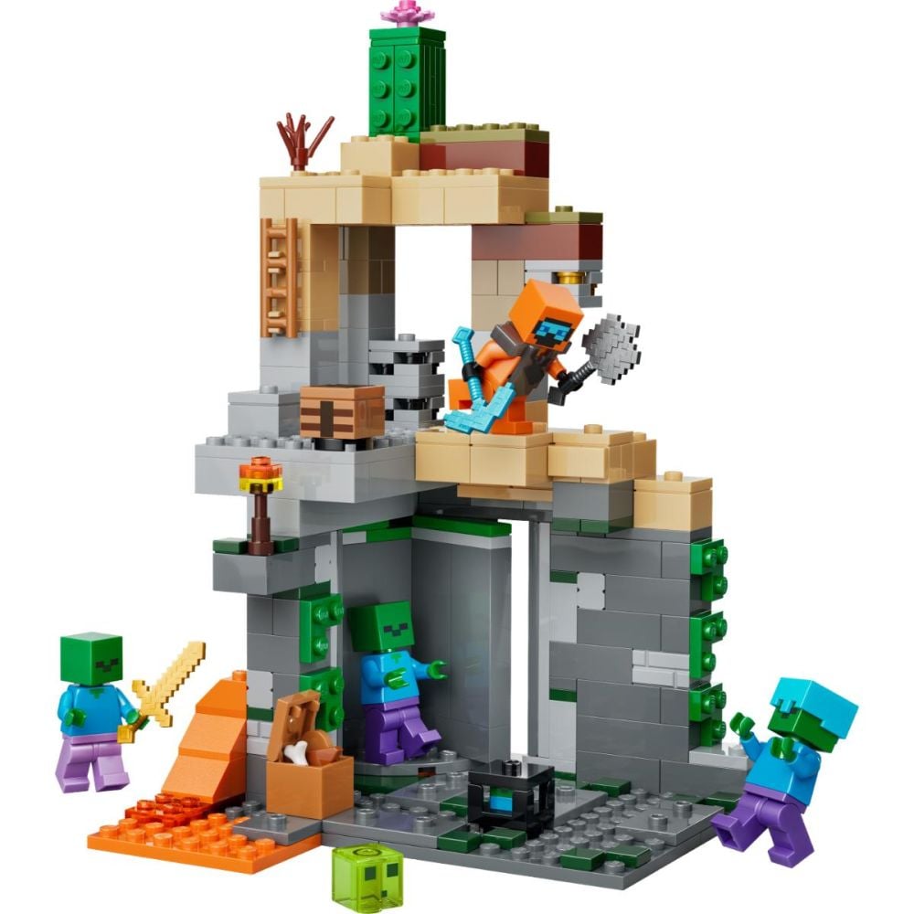 LEGO® Minecraft - Занданът на зомбитата (21587)